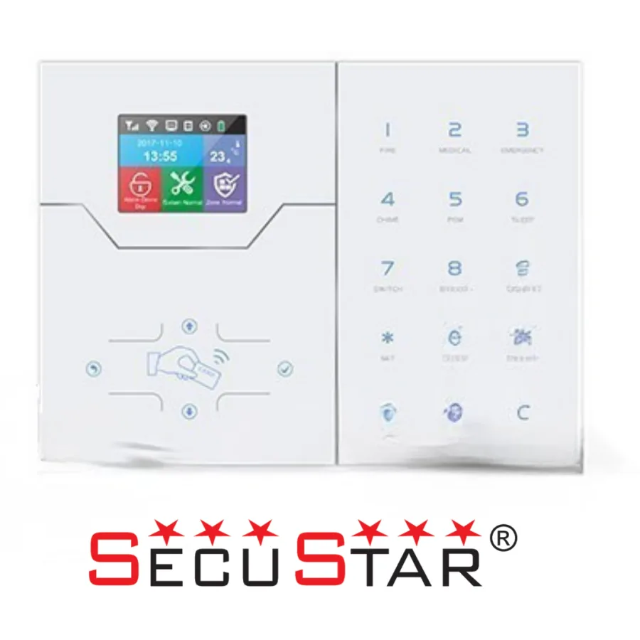 SecuStar SS-8032 Hybrit Alarm Paneli