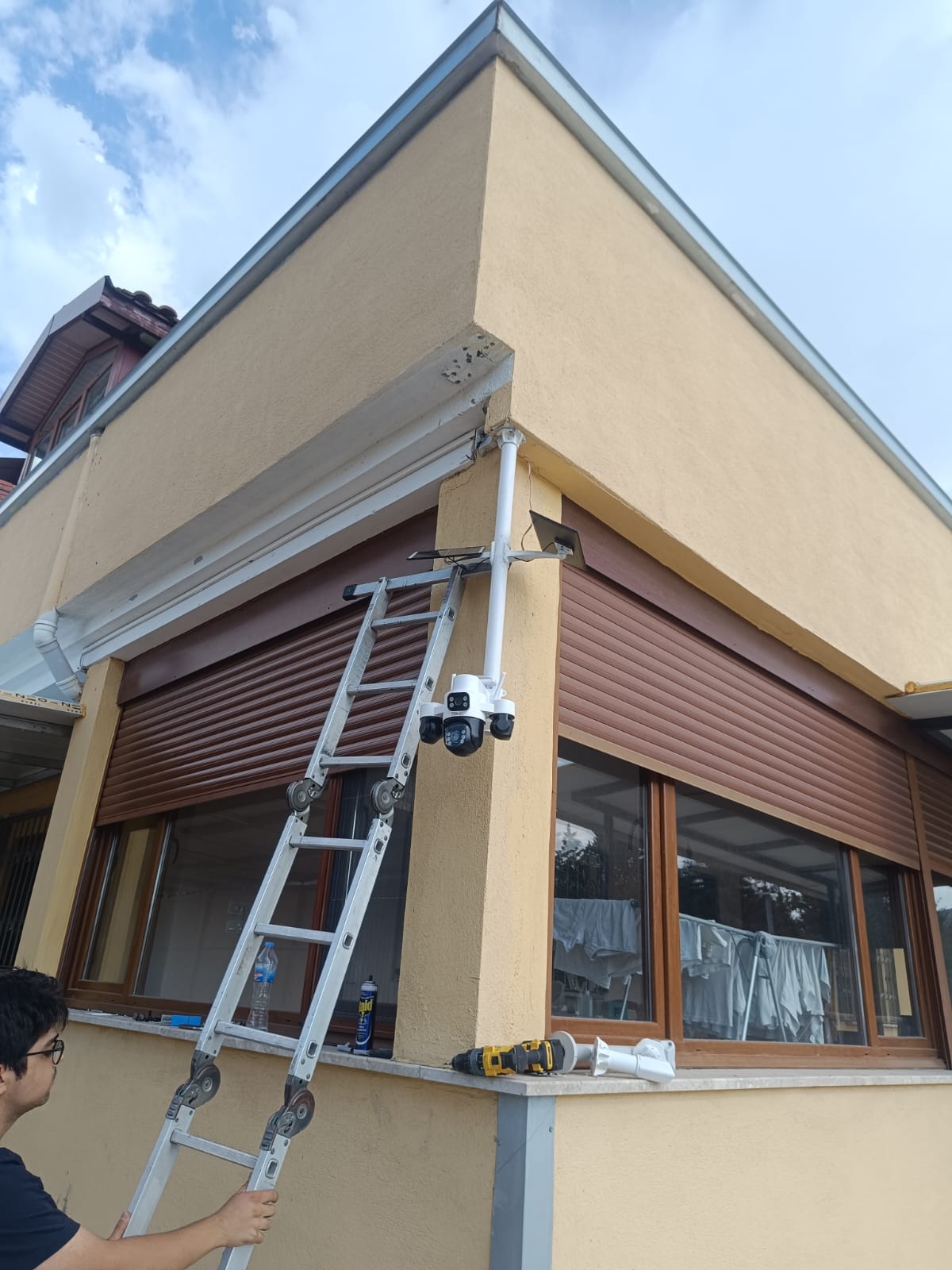 Megatek Güvenlik 4G SIM kartlı kamera kurulumu, Denizli